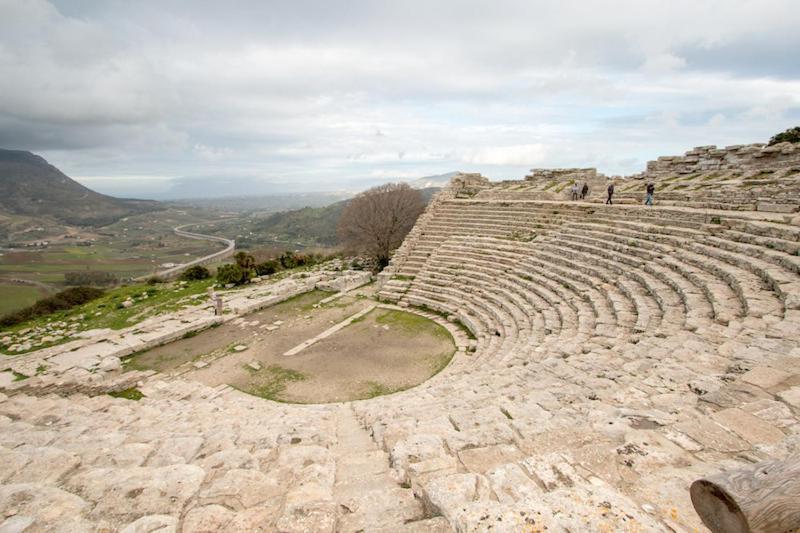 شقة La Domus Di Segesta كالاتافيمي المظهر الخارجي الصورة