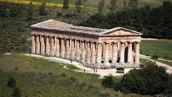 شقة La Domus Di Segesta كالاتافيمي المظهر الخارجي الصورة